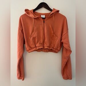 Gymshark x Kendra & Kathryn Collab Cropped Zip Up hoodie